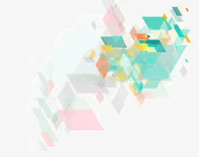 数码科技菱形ppt背景装饰矢量图