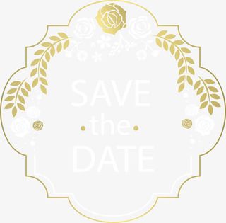 金色树叶标题框免抠