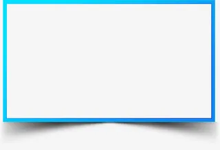 蓝色边框海报背景