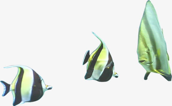 卡通元素海底夏日鱼免抠