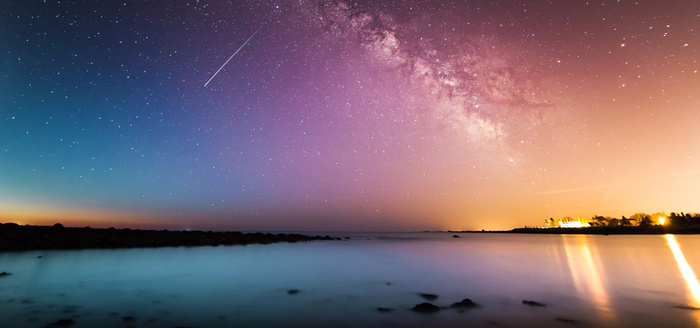 璀璨星空背景图高清