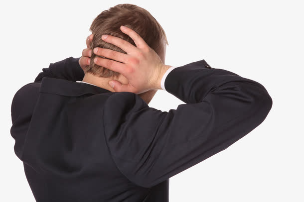 苦恼人物免抠
