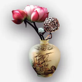花瓶免抠