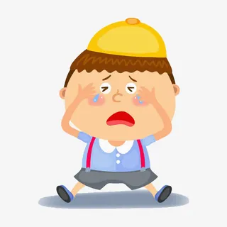 大哭男孩免抠