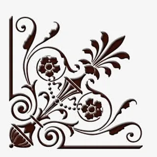 古风红色边框免抠