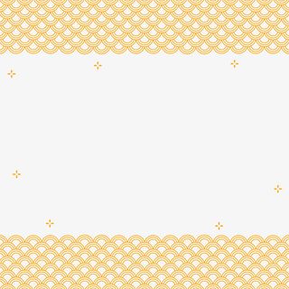 新年海报装饰花纹免抠