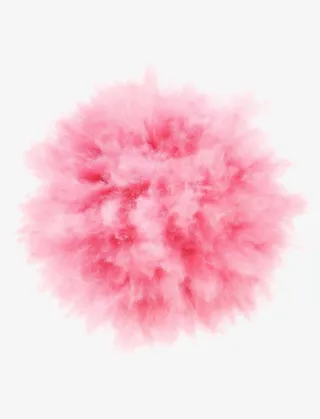 粉色烟雾主页透明免抠