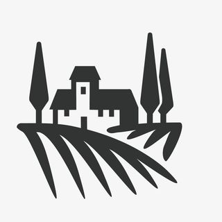 卡通简约黑白插画小清新风景免抠