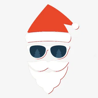 卡通圣诞老人免抠