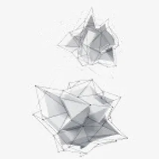 时尚几何多边形 ppt元素免抠