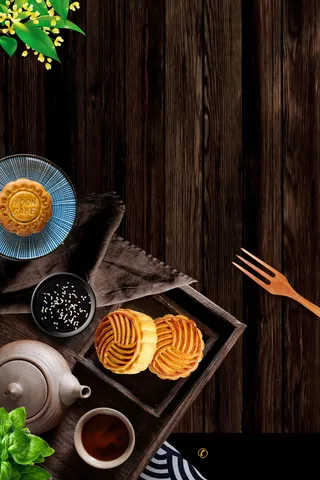 中秋节月饼促销PSD分层高清