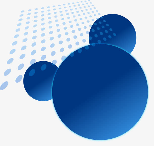 韩国时尚花纹装饰蓝色抽象萌小熊免抠