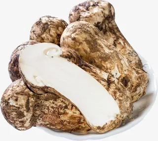 一盘昂贵的松茸免抠