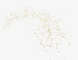 金色喷墨颗粒免抠