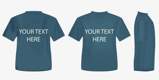 深色T恤矢量图免抠