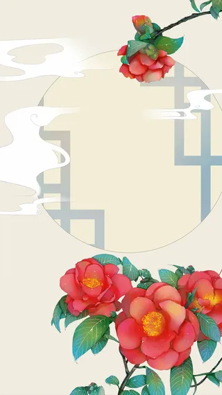 中国风古风H5背景高清