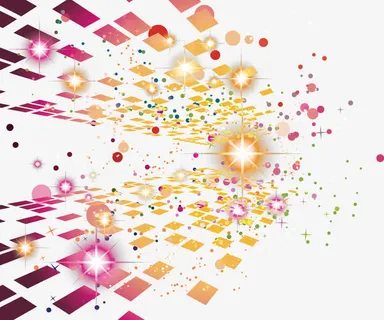 几何体放射性底纹免抠