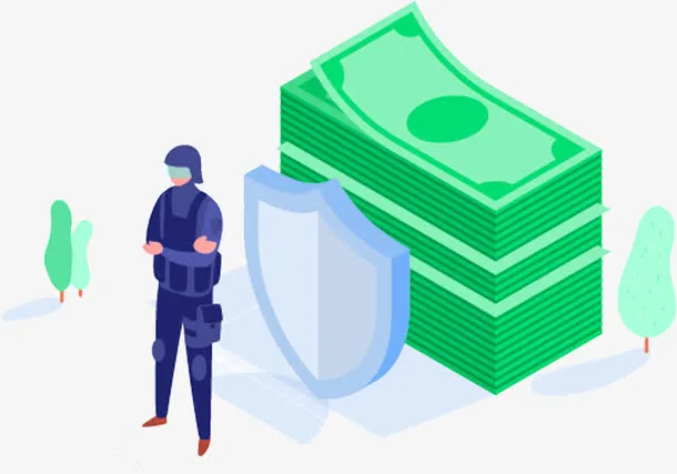 绿色金钱免抠