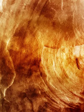 黄色油画质感超高清正面免抠