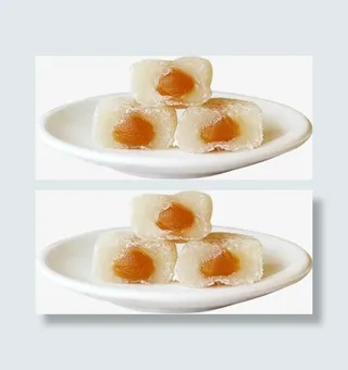 一盘红枣粽子端午节免抠