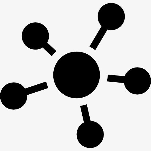 企业分支机构网络图标免抠