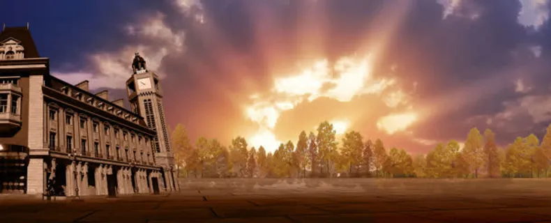 欧式建筑背景 欧式建筑背景