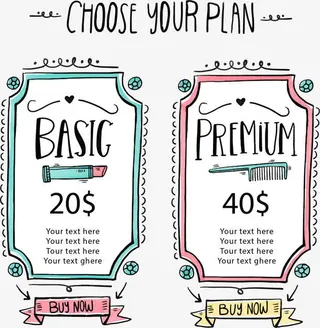 花边价格表免抠