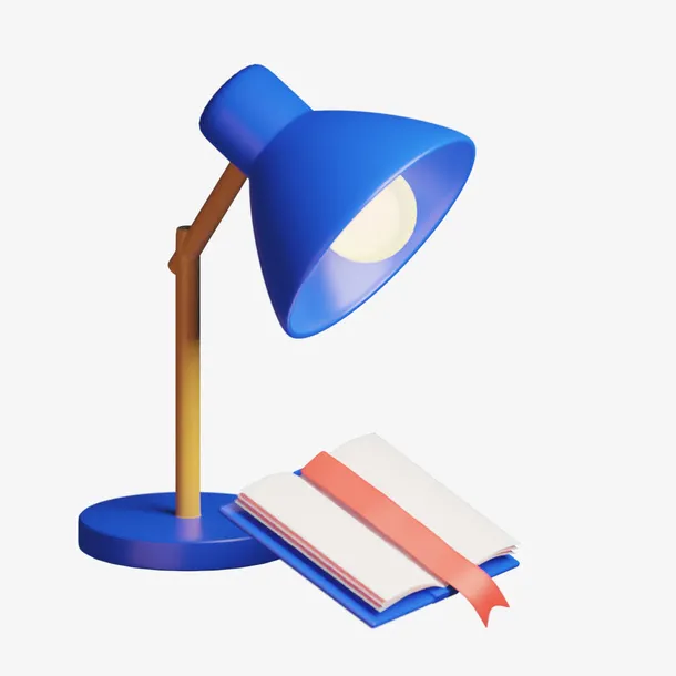 C4D立体3D模型卡通阅读免抠