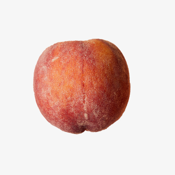 单个的红色大桃子免抠
