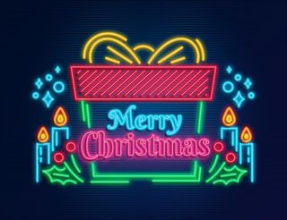 矢量霓虹灯光高清