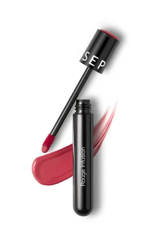 红色口红海报背景唇彩免抠