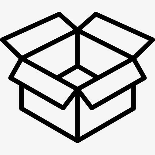 打开纸箱图标免抠
