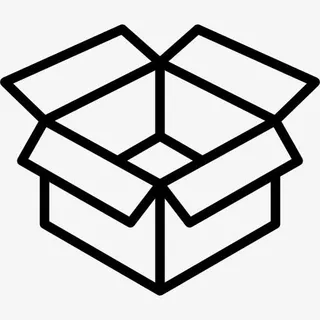 打开纸箱图标免抠