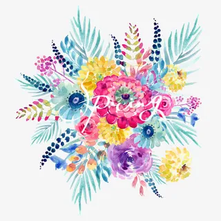 手绘植物花卉免抠