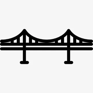 文森特托马斯桥图标免抠