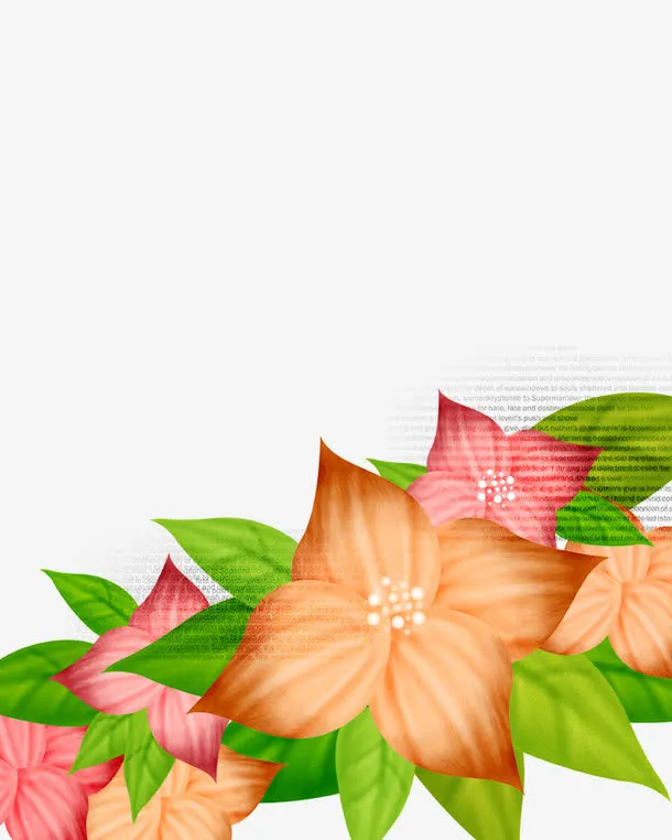花朵边框免抠