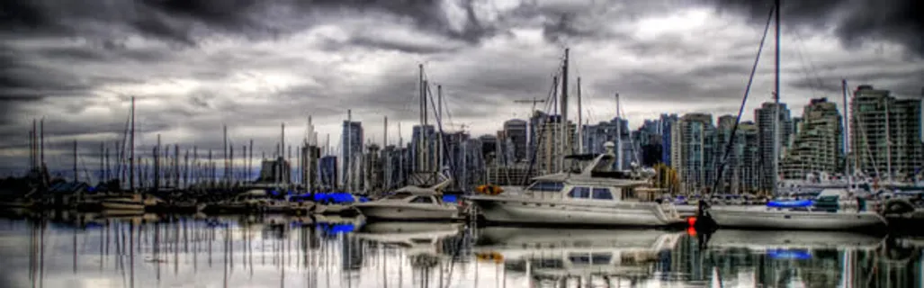 现代都市淘宝海报背景