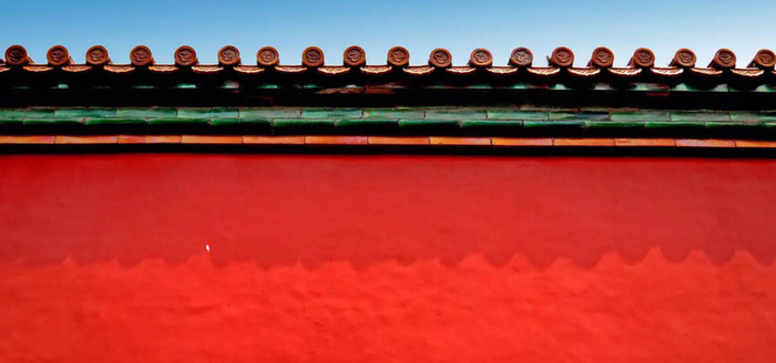红墙背景图高清