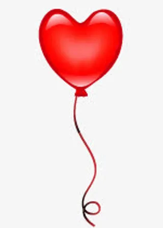 桃心气球免抠