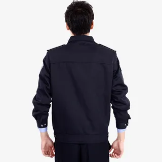 展示保安服背面免抠