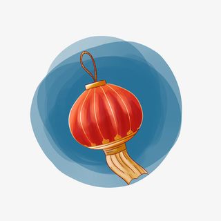 中国风灯笼古风装饰PNG透明免抠素材免抠