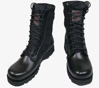 部队防爆军靴素材免抠