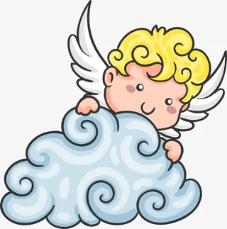 情人节躲着的丘比特免抠