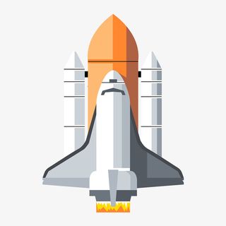 机器人模型航天飞船免抠