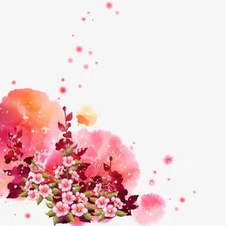 桃花中国风免抠