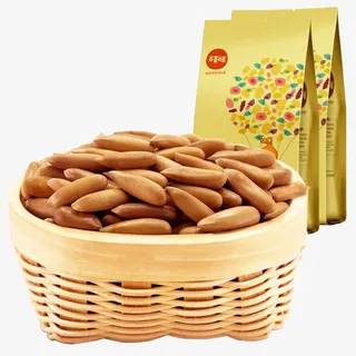 百草味巴西松子免抠素材免费下载免抠