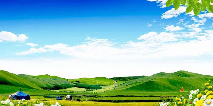 穿越内蒙古草原旅游高清