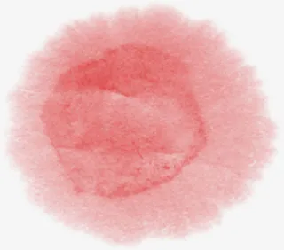 国庆节红色晕染墨迹免抠