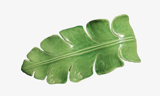 芭蕉树叶艺术品免抠