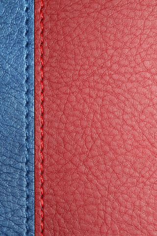 红蓝两色拼接皮革免抠
